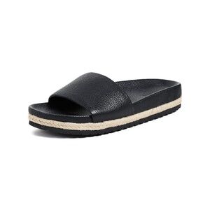 Vince womens leather Aurelia Flat Sandal